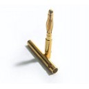 Aranyazott csatlakoz&oacute; p&aacute;r 2mm-es