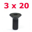 Csavar: s&uuml;llyesztett fej&ucirc; imbusz 3x20mm (10db)