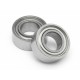 Csapágy: 2x5x2,5mm, fém porvédõs, MR52-ZZ