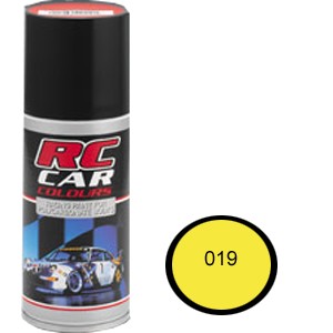 Lexan spray: Lexan Spray RC Car 019 Boni Yellow 150ml