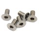 3x6mm Titán csavar, süllyesztett fejű, belső kulcsnyílású 10db