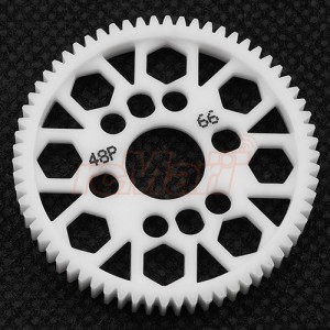 Spur fogasker&eacute;k 66T, modul 48pitch, Delrin, SG-48066