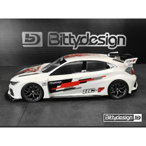 Bittydesign HC-F, 1:10 FWD festetlen karossz&eacute;ria