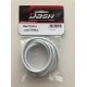 Dash 13AWG szilikon kábel szabályzókhoz, fehér, 1méter
