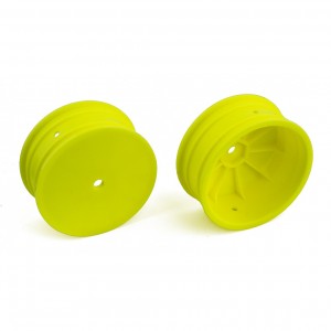 92096 Associated 2.2 első felni 4WD buggykra 12mm hex, s&aacute;rga