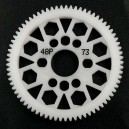 Spur fogasker&eacute;k 73T, modul 48pitch, Delrin, SG-48073