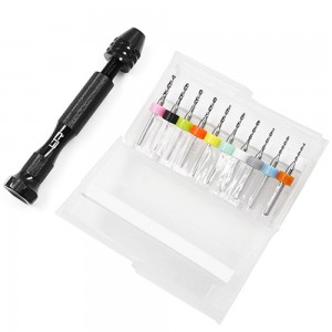 K&eacute;zi f&uacute;r&oacute; k&eacute;szlet, 1,1mm-2,0mm-ig 10db f&uacute;r&oacute;sz&aacute;rral  YT-0196