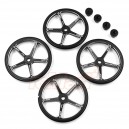 Setup ker&eacute;k szett, M-Chassis aut&oacute;modellekhez, fekete  YT-0142BK